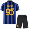 Camisola + Calções Inter Milan Bastoni 95 Criança Equipamento 1ª 2026-27