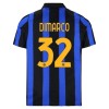 Camisola + Calções Inter Milan Dimarco 32 Criança Equipamento 1ª 2026-27