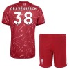 Camisola + Calções Liverpool Gravenberch 38 Criança Equipamento 1ª 2026-27