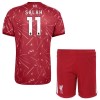 Camisola + Calções Liverpool M.Salah 11 Criança Equipamento 1ª 2026-27