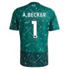 Camisola Guarda-Redes Liverpool A. Becker 1 Homen Equipamento 1ª 2026-27 Verde