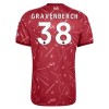 Camisola Liverpool Gravenberch 38 Homen Equipamento 1ª 2026-27