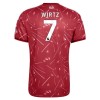Camisola Liverpool Wirtz 7 Homen Equipamento 1ª 2026-27