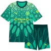 Camisola + Calções Guarda-Redes Manchester City Criança Equipamento 1ª 2026-27 Verde