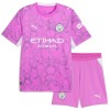 Camisola + Calções Guarda-Redes Manchester City Criança Equipamento 2ª 2026-27 Rosa