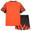 Camisola + Calções Guarda-Redes Manchester City Criança Equipamento 3ª 2026-27 Laranja