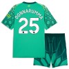 Camisola + Calções Guarda-Redes Manchester City Donnarumma 25 Criança Equipamento 1ª 2026-27 Verde