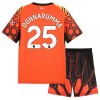 Camisola + Calções Guarda-Redes Manchester City Donnarumma 25 Criança Equipamento 3ª 2026-27 Laranja