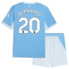 Camisola + Calções Manchester City Bernardo 20 Criança Equipamento 1ª 2026-27