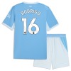 Camisola + Calções Manchester City Rodrigo 16 Criança Equipamento 1ª 2026-27
