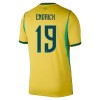 Camisola Brasil Endrick 19 Homen Equipamento 1ª Mundial 2026