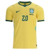 Camisola Brasil Estevao 20 Homen Equipamento 1ª Mundial 2026