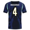 Camisola Brasil Marquinhos 4 Homen Equipamento 2ª Mundial 2026