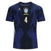 Camisola Brasil Marquinhos 4 Homen Equipamento 2ª Mundial 2026