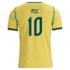 Camisola Brasil Pele 10 Homen Equipamento 1ª Mundial 2026
