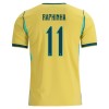 Camisola Brasil Raphinha 11 Homen Equipamento 1ª Mundial 2026