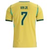 Camisola Brasil Vini JR. 7 Homen Equipamento 1ª Mundial 2026