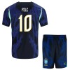 Camisola + Calções Brasil Pele 10 Criança Equipamento 2ª Mundial 2026