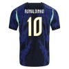 Camisola + Calções Brasil Ronaldinho 10 Criança Equipamento 2ª Mundial 2026