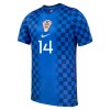 Camisola + Calções Croácia Perišić 14 Criança Equipamento 2ª Mundial 2026