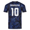 Camisola Argentina Maradona 10 Homen Equipamento 2ª Mundial 2026