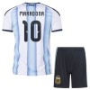 Camisola + Calções Argentina Maradona 10 Criança Equipamento 1ª Mundial 2026