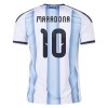 Camisola + Calções Argentina Maradona 10 Criança Equipamento 1ª Mundial 2026