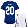 Camisola + Calções Japão Kubo 20 Criança Equipamento 1ª Mundial 2026