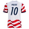Camisola Estados Unidos Pulisic 10 Homen Equipamento 1ª Mundial 2026