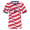Camisola Estados Unidos Pulisic 10 Homen Equipamento 1ª Mundial 2026