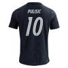 Camisola Estados Unidos Pulisic 10 Homen Equipamento 2ª Mundial 2026