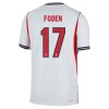 Camisola Inglaterra Foden 17 Homen Equipamento 1ª Mundial 2026