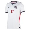 Camisola Inglaterra Foden 17 Homen Equipamento 1ª Mundial 2026