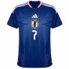 Camisola Japão Mitoma 7 Homen Equipamento 1ª Mundial 2026