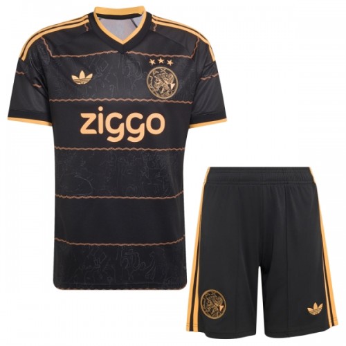 Camisola + Calções Ajax Amsterdam Criança Equipamento 2ª 2026-27 Camisola + Calções Ajax Amsterdam Criança Equipamento 2ª 2026-27