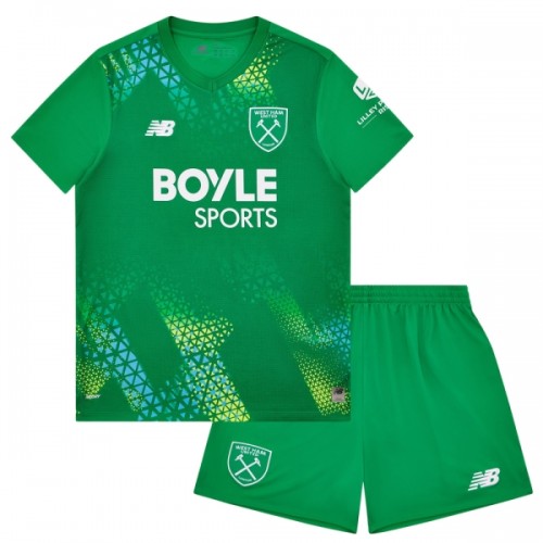 Camisola + Calções Guarda-Redes West Ham United Criança Equipamento 1ª 2026-27 Camisola + Calções Guarda-Redes West Ham United Criança Equipamento 1ª 2026-27