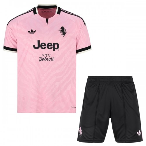 Camisola + Calções Juventus Criança Equipamento 2ª 2026-27 Camisola + Calções Juventus Criança Equipamento 2ª 2026-27