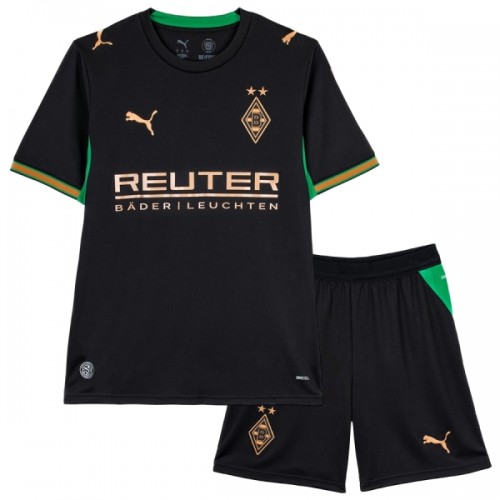 Camisola + Calções Borussia Mönchengladbach Criança Equipamento 2ª 2026-27 Camisola + Calções Borussia Mönchengladbach Criança Equipamento 2ª 2026-27
