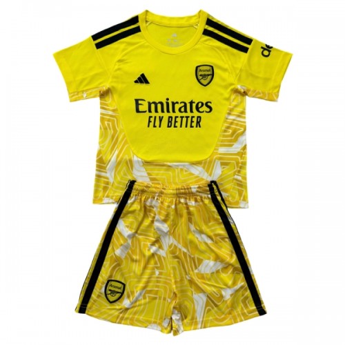 Camisola + Calções Guarda-Redes Arsenal Criança 2026-27 Amarela Camisola + Calções Guarda-Redes Arsenal Criança 2026-27 Amarela