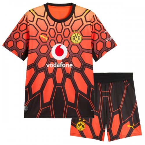 Camisola + Calções Guarda-Redes Borussia Dortmund Criança Equipamento 1ª 2026-27 Laranja Camisola + Calções Guarda-Redes Borussia Dortmund Criança Equipamento 1ª 2026-27 Laranja