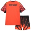 Camisola + Calções Guarda-Redes Borussia Dortmund Criança Equipamento 1ª 2026-27 Laranja
