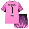 Camisola + Calções Guarda-Redes Borussia Dortmund Kobel 1 Criança Equipamento 2ª 2026-27 Rosa Camisola + Calções Guarda-Redes Borussia Dortmund Kobel 1 Criança Equipamento 2ª 2026-27 Rosa