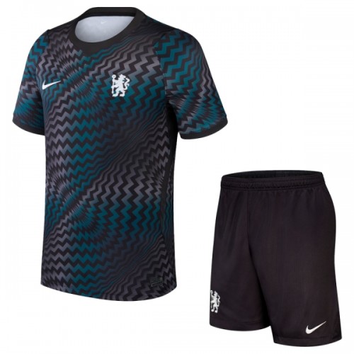 Camisola + Calções Guarda-Redes Chelsea Criança Equipamento 1ª 2026-27 Camisola + Calções Guarda-Redes Chelsea Criança Equipamento 1ª 2026-27
