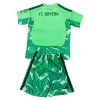 Camisola + Calções Guarda-Redes FC Bayern de Munique Criança 2026-27 Verde