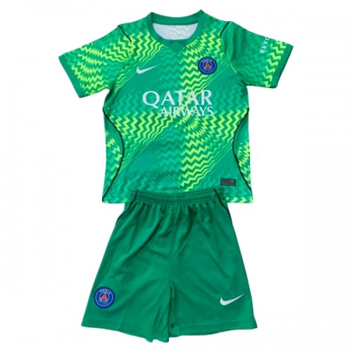 Camisola + Calções Guarda-Redes Paris Saint-Germain Criança Equipamento 2ª 2026-27 Camisola + Calções Guarda-Redes Paris Saint-Germain Criança Equipamento 2ª 2026-27