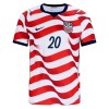 Camisola Estados Unidos Balogun 20 Homen Equipamento 1ª Mundial 2026