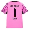Camisola Guarda-Redes Borussia Dortmund Kobel 1 Homen Equipamento 2ª 2026-27 Rosa