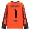 Camisola Guarda-Redes Borussia Dortmund Kobel 1 Manga Comprida Homen Equipamento 1ª 2026-27 Laranja Camisola Guarda-Redes Borussia Dortmund Kobel 1 Manga Comprida Homen Equipamento 1ª 2026-27 Laranja