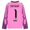 Camisola Guarda-Redes Borussia Dortmund Kobel 1 Manga Comprida Homen Equipamento 2ª 2026-27 Rosa Camisola Guarda-Redes Borussia Dortmund Kobel 1 Manga Comprida Homen Equipamento 2ª 2026-27 Rosa
