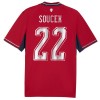 Camisola República Checa Soucek 22 Homen Equipamento 1ª Mundial 2026 Camisola República Checa Soucek 22 Homen Equipamento 1ª Mundial 2026